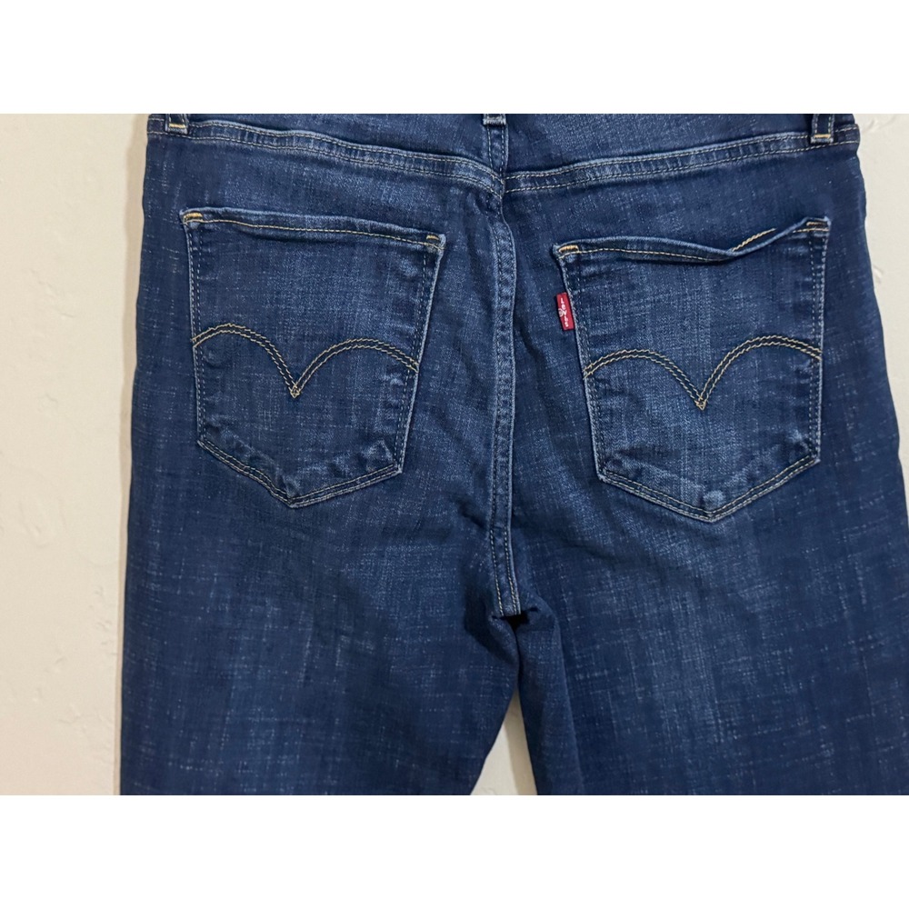 Levis 721 High Rise Skinny 28 Dark Wash Waterless Jeans Womens 28x30